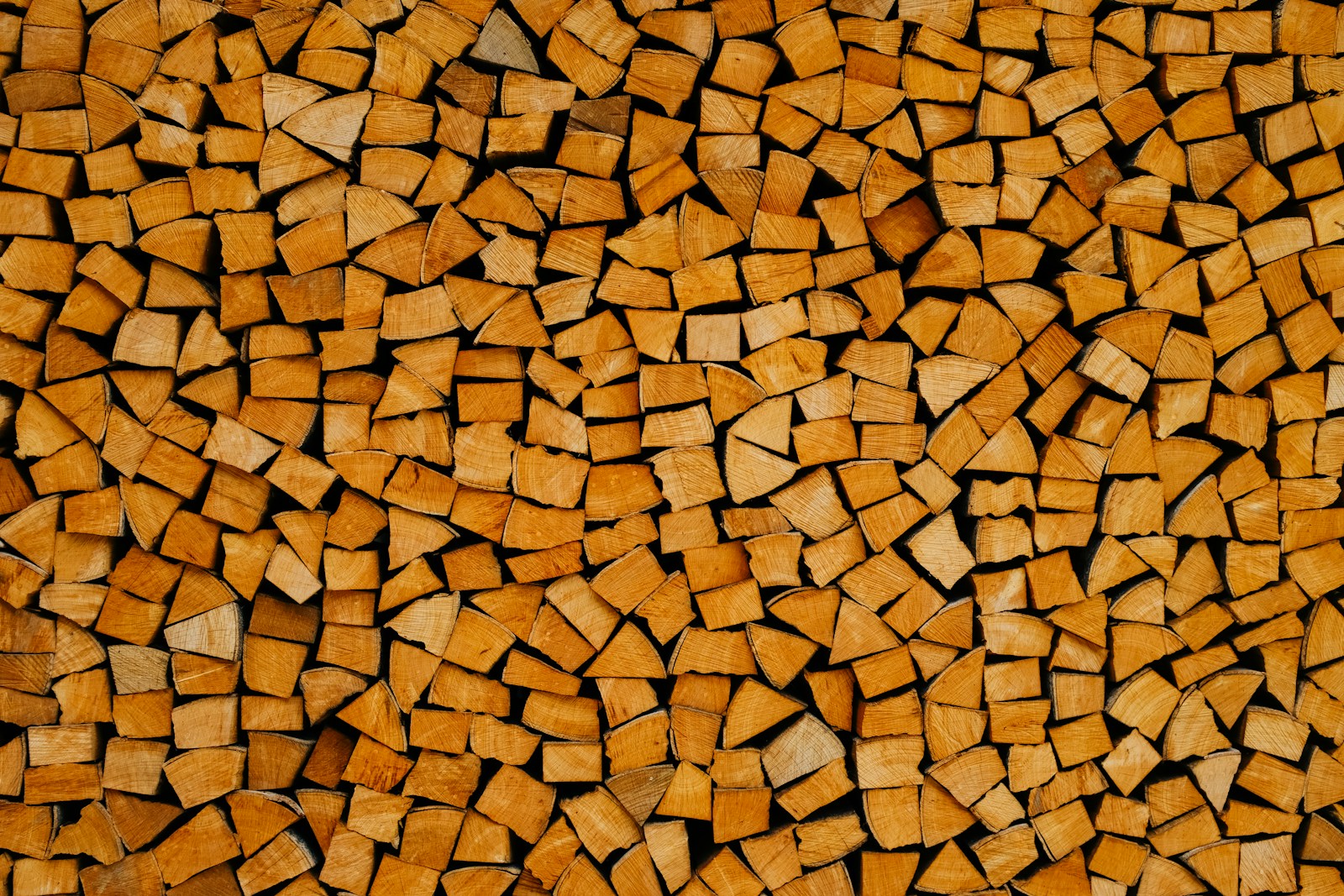 a close up of a pile of wood